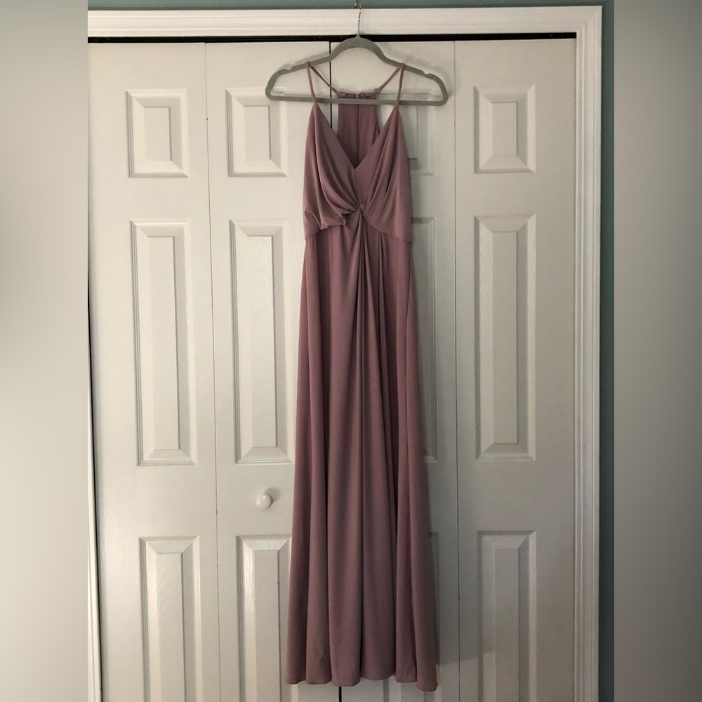 David’s Bridal Dusty Rose Bridesmaid Dress